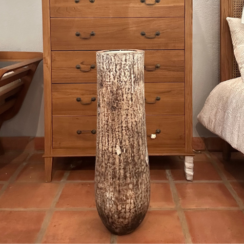 Palm Trunk Candle - Height 32"