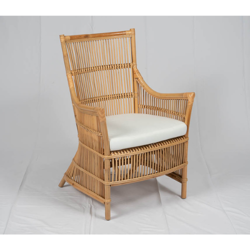 High Back Rattan Chair