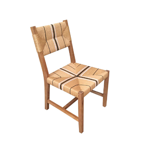 Paperloom Teak Dining Chair Unfinished