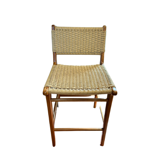 Zen Counter Chair - Closed Weave in Natural Viro