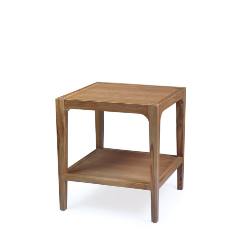 Cosmo Teak Side Table Natural Finish