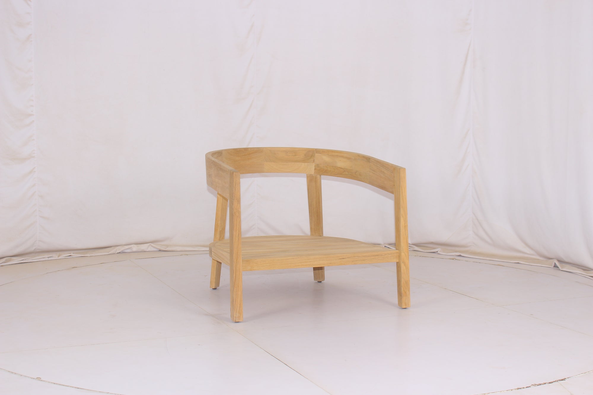 Vento Teak Oversized Armchair Frame