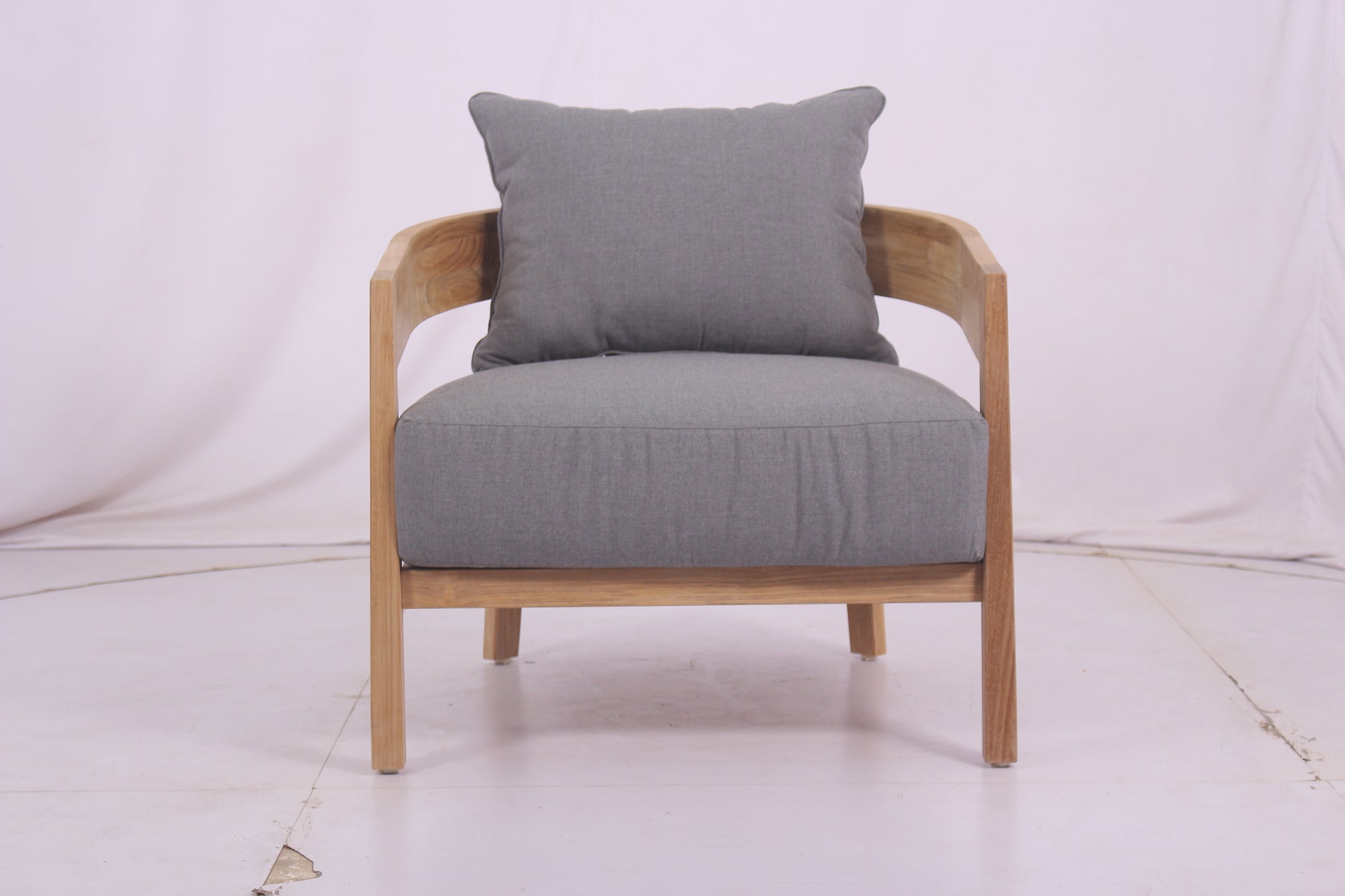 Vento Teak Oversized Armchair Frame