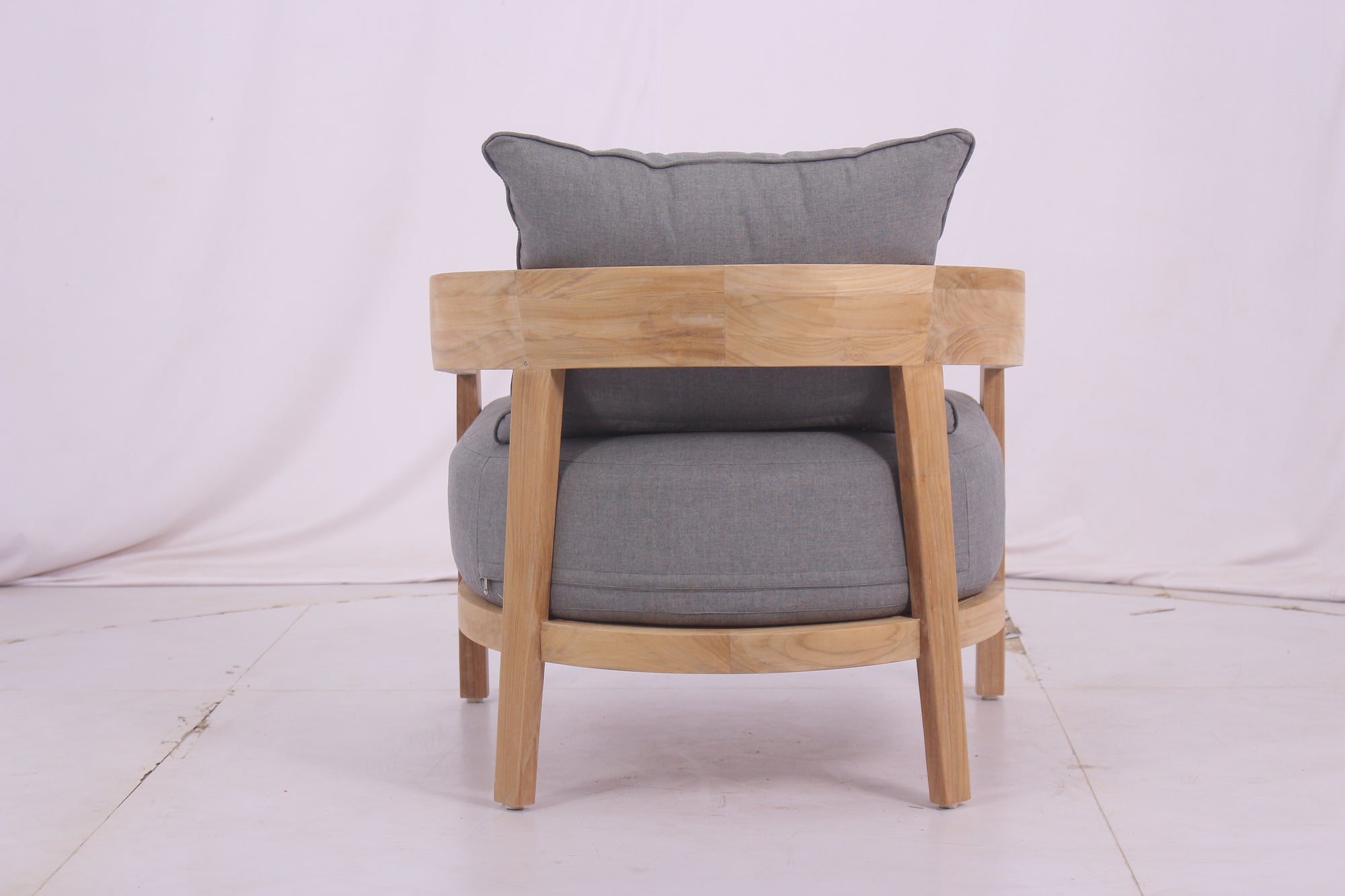 Vento Teak Oversized Armchair Frame