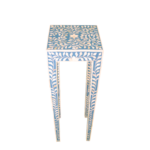 Tall Table - Blue Inlay