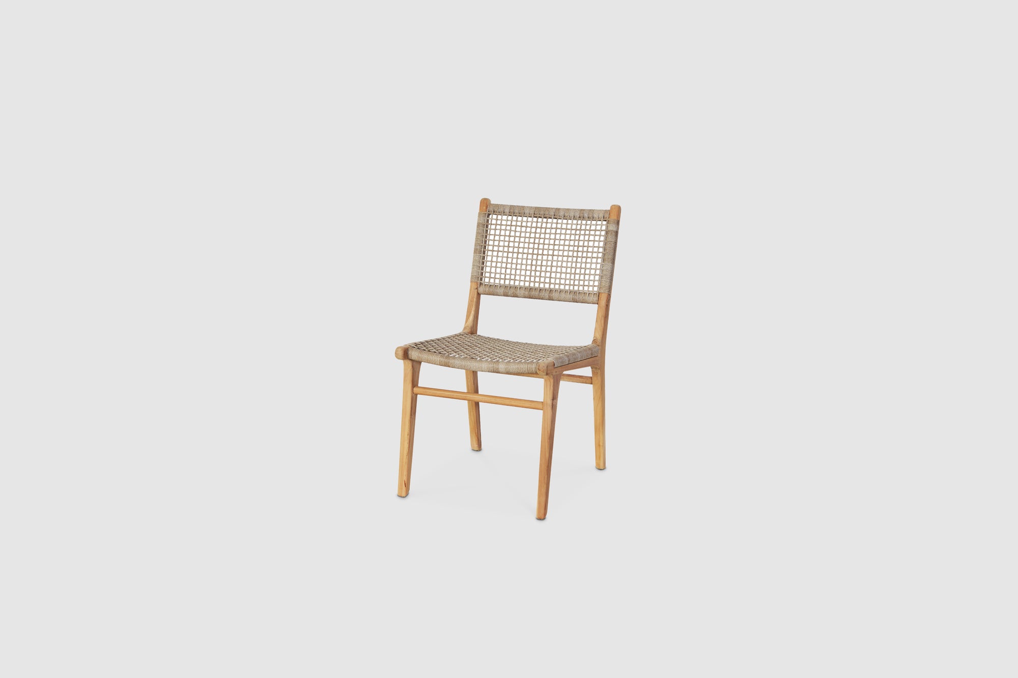 Zen Dining Chair - Open Weave in Natural Viro